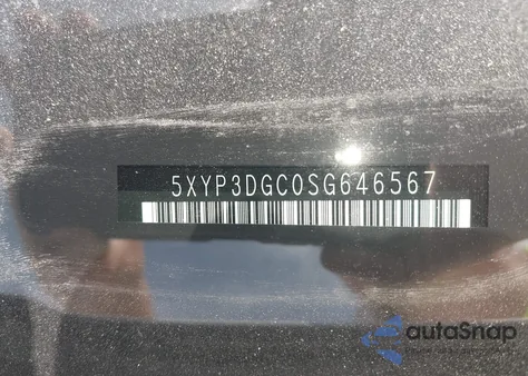 2025 Kia Telluride Ex X-Line из США, поврежденный, VIN 5XYP3DGC0SG646567